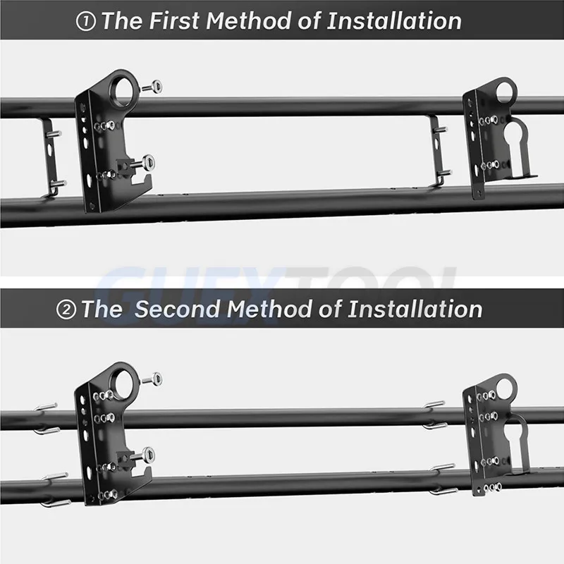 Для внедорожников кронштейнов и лопаток для установки на крышу |