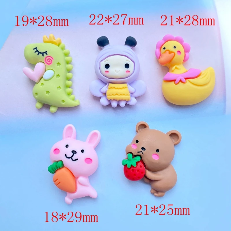Милые животные кабошоны для декорирования  J87