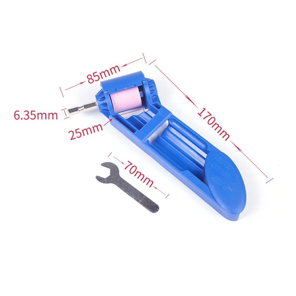 

Portable Drill Bit Sharpener Corundum Resisting Drill Polishing Corundum Grinding Wheel Tool Grinder Wheel Tool 2.0-12.5mm Drill
