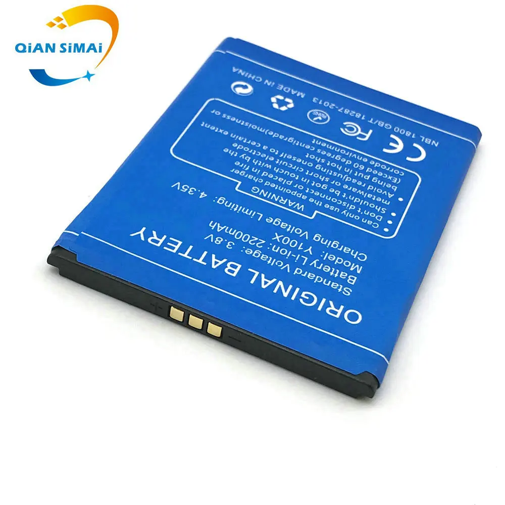 Новый Y100X 2200mAh аккумулятор для мобильного телефона Doogee NOVA в наличии БЕСПЛАТНАЯ