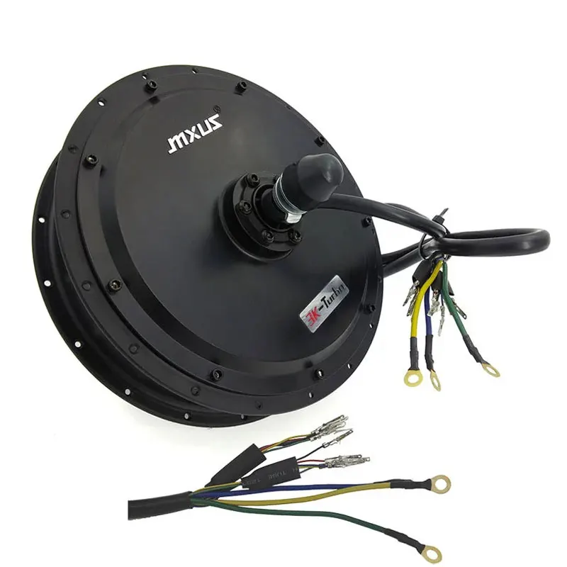 Высокоскоростной бесщеточный мотор ступица 60 В 72 в 3000 Вт для электровелосипеда