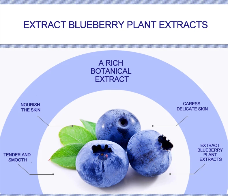 

6 pcs BIOAQUA Face Set Miracle Blueberry Beauty Set Hydrating Essence Face Cream Eye cream Face Mask Essence Faci Skin Care Set