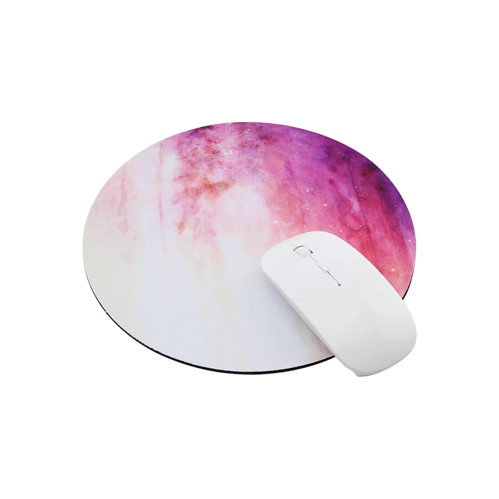 

Round Rubber Mouse Pad Planet Series Jupiter Mars Mercury Moon Pattern Mousepad Decoration Antislip Kids Deraction For Girl Gift