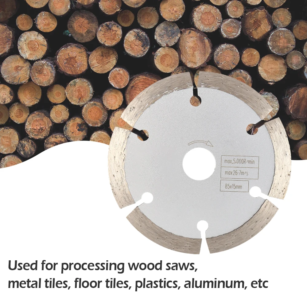 5Pcs 85mm Cutting Tool Saw Blades for Power Circular Blade Wood HSS Dremel Cutter Mini | Инструменты