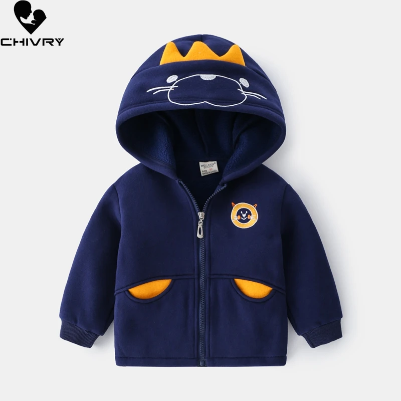 

New 2021 Boys Fashion Spring Autumn Jackets Cute Cartoon Dinosaur Hooded Zipper Coat Children Kids Windbreaker Jacket Outer Wear