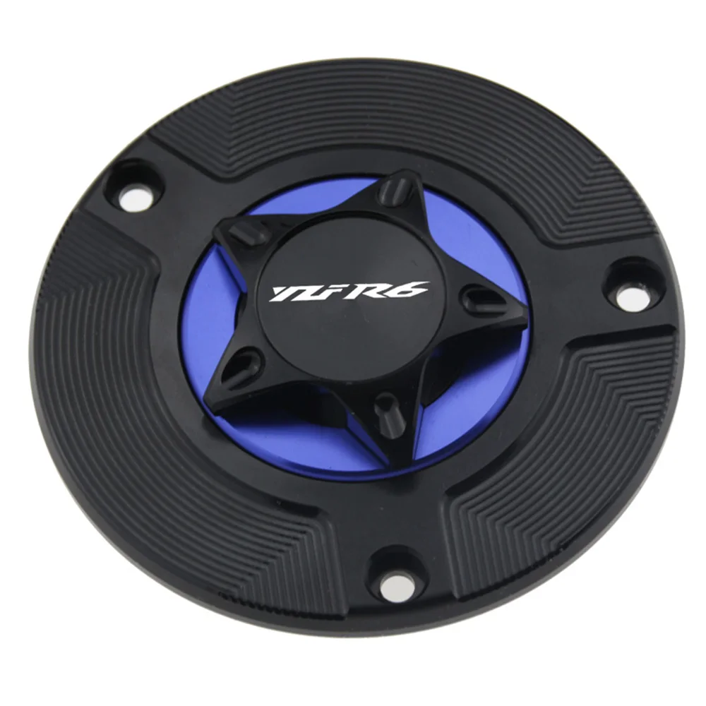 Крышка бензобака для мотоцикла YAMAHA YZF-R6 YZFR6 YZF R6 YZF600 2003-2019 CNC быстросъемная крышка |