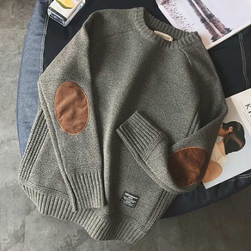 

Women Pullover Sweater Autumn New Fashion Casual Loose O-Neck Wool Knitted Oversized Sweater Harajuku Streetwear Knitwear