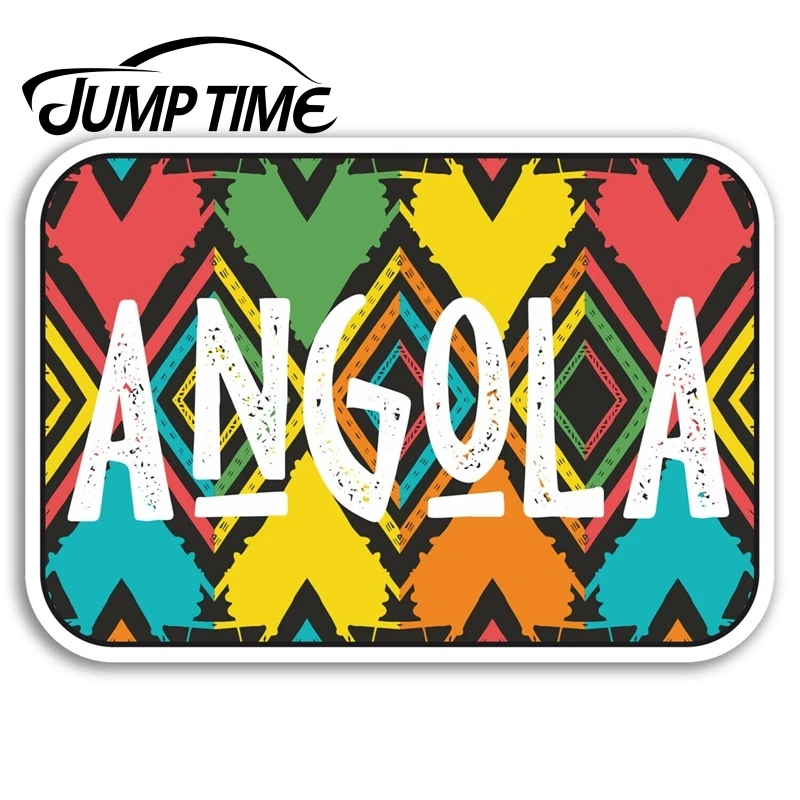 Наклейка для ноутбука и багажа из Анголы