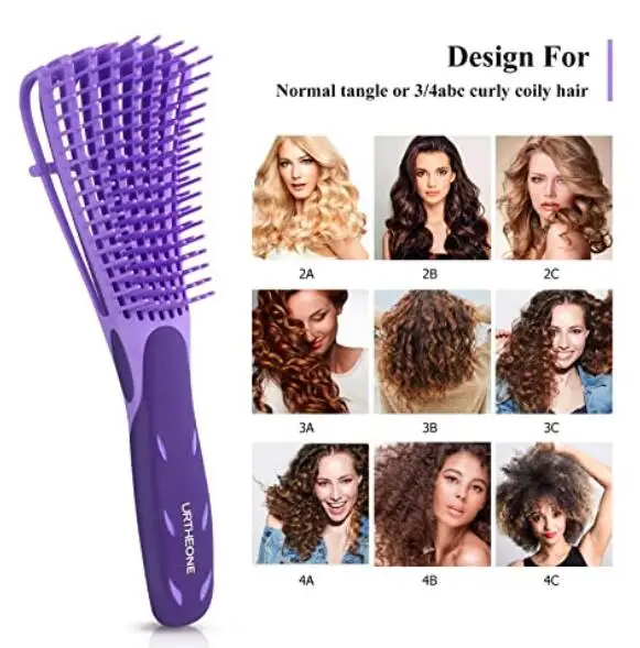 Щетка для распутывания волос щетка взрослых и детей Набор расчесок курчавых