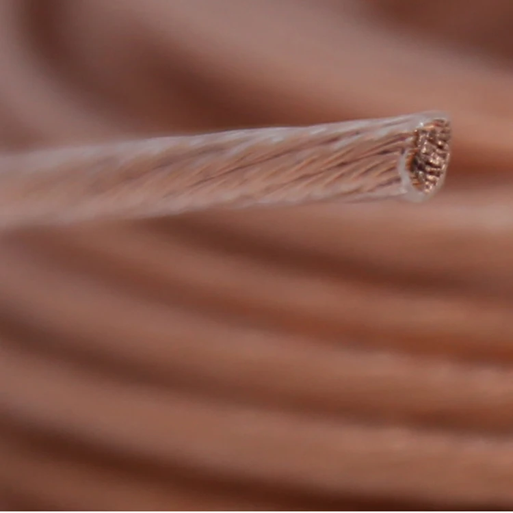 

5N OCC copper Stranded Wire 4 square Audio Cable DIY Power speaker cable hifi