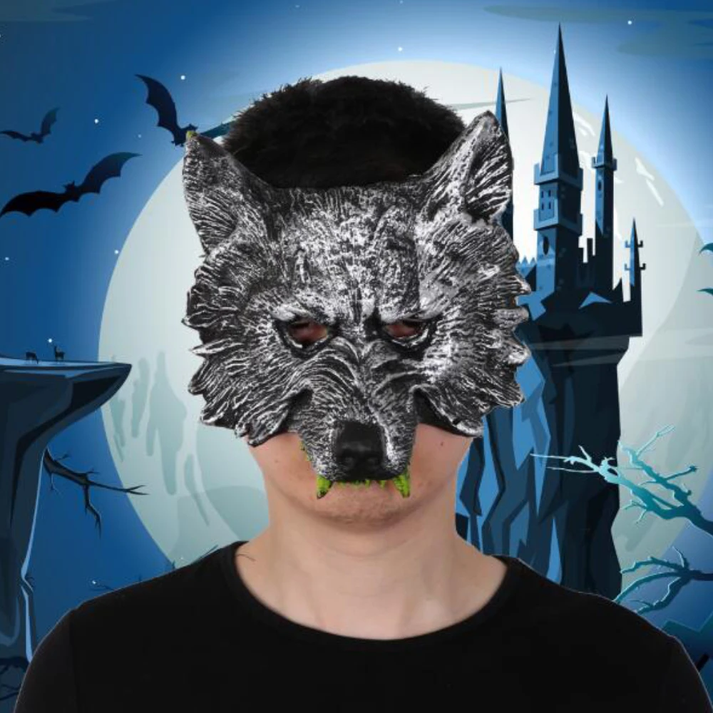 Сделанных своими руками забавные Оборотень Маска украшения оборотень когти