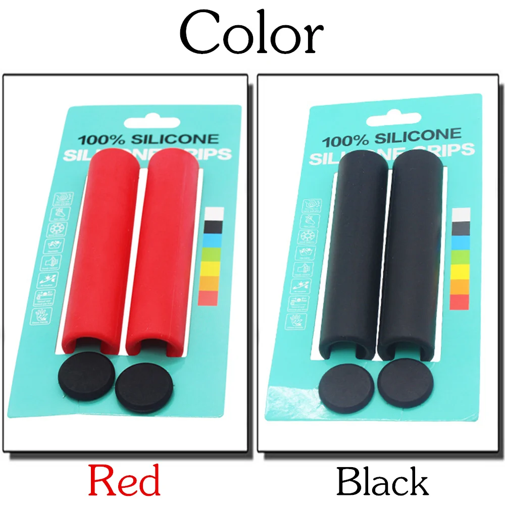 Велосипедные ручки для велосипеда горного 100% Силиконовые Мягкие ультралегкие
