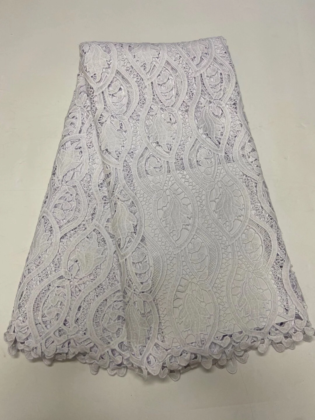 Белая африканская кружевная ткань высокое качество отверстия для проушин гипюр