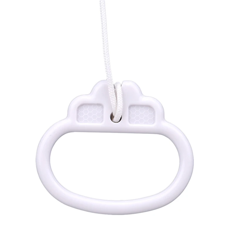 

1PC White Plastic Pull String Clockwork Cord Music Box Pull Ring Music Box Baby Infant Kids Bed Bell Rattle Toy Gift Hot Selling