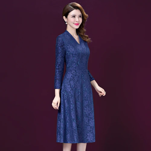 2020 Весна Осень Свадьба Банкет торжество Мать Мода v образным вырезом Xxxxxl дизайн