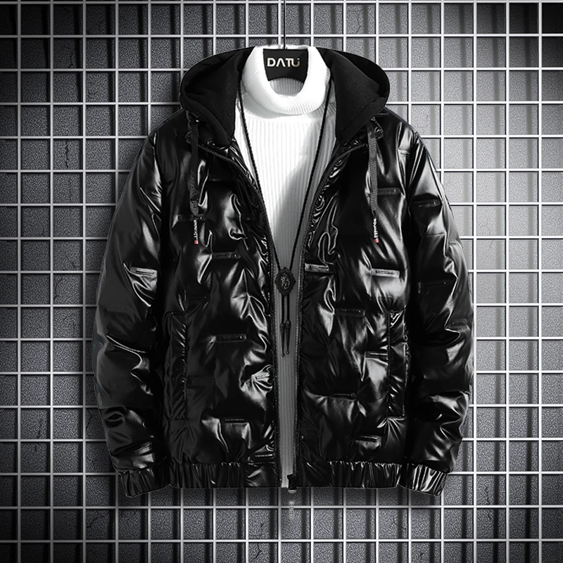 Winter mens jacket light down jacket for men fashion  trend of thickened warm white duck down  coat for men high quality