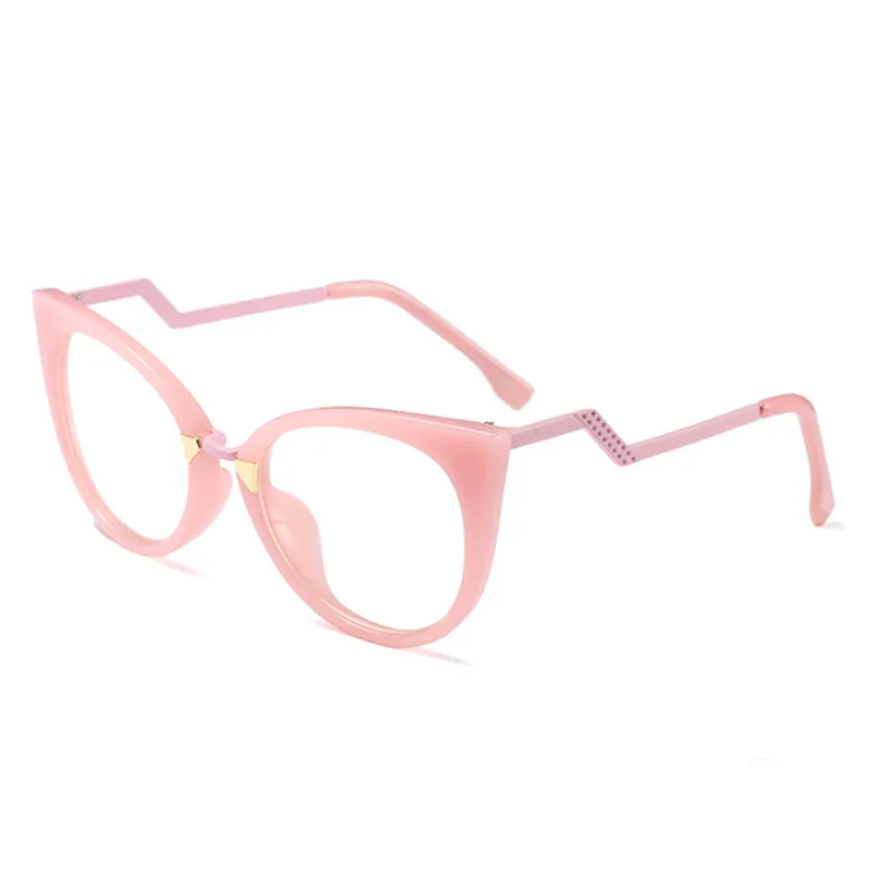 Оправа для очков кошачий глаз высокого качества розовая оправа мужчин и женщин