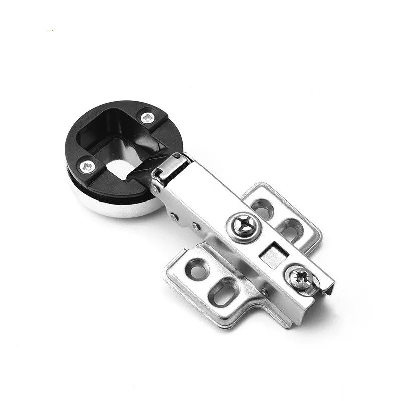 Стеклянная витрина винного шкафа дверная петля Бесшумный Гидравлический Буфер