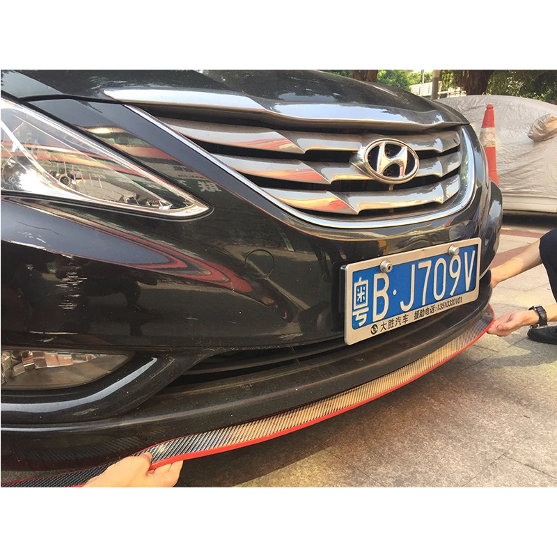 Передний бампер разветвитель для подбородка спойлер обшивка корпуса hyundai tucson