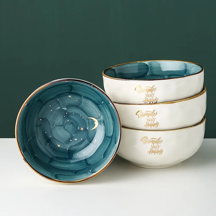 6 дюймов керамическая Салатница завтрак фруктовый десерт миски домашняя