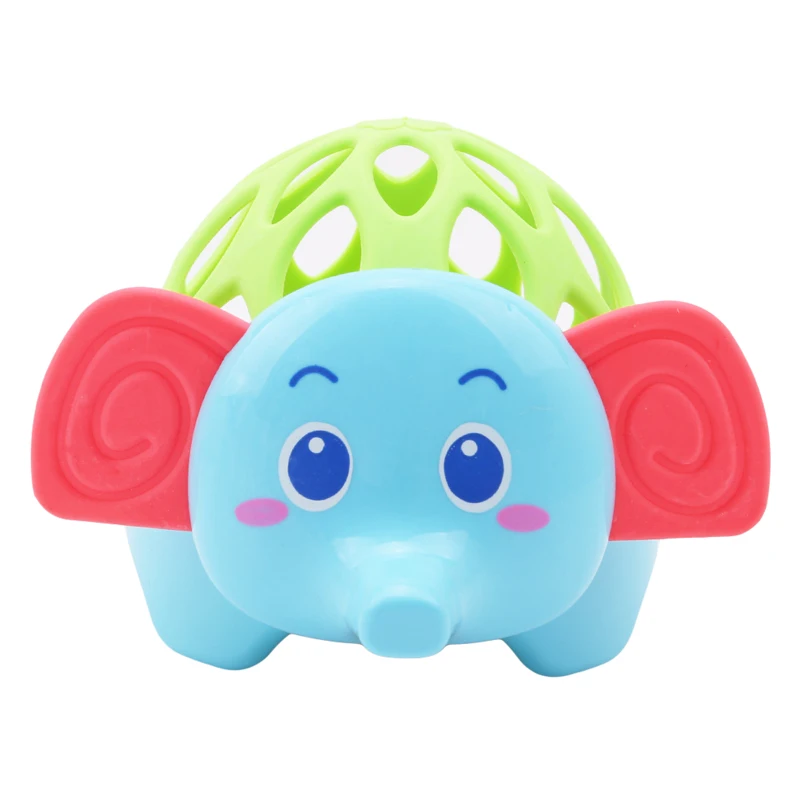

New Soft Plastic Baby Rattle Toys Toddler Infant Toy for 0-12/13-24 Months Boy Girl Children Cute Elephant Lion Hand Bell