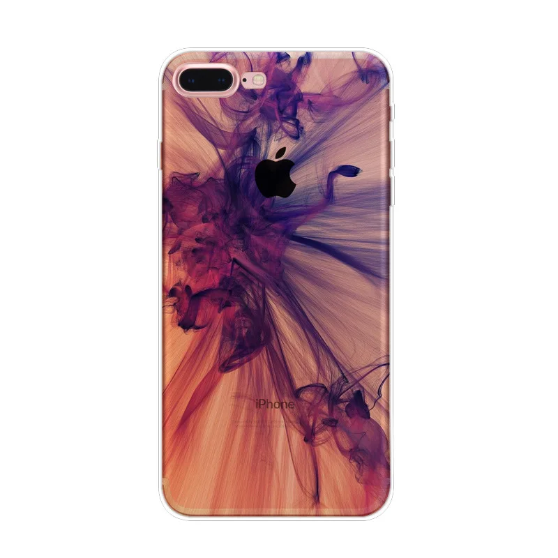 Модные мягкие силиконовые ТПУ чехол для iPhone X XR XS Max 5 5S Se Чехлы полный iphone 8 7 6 Plus Fundas