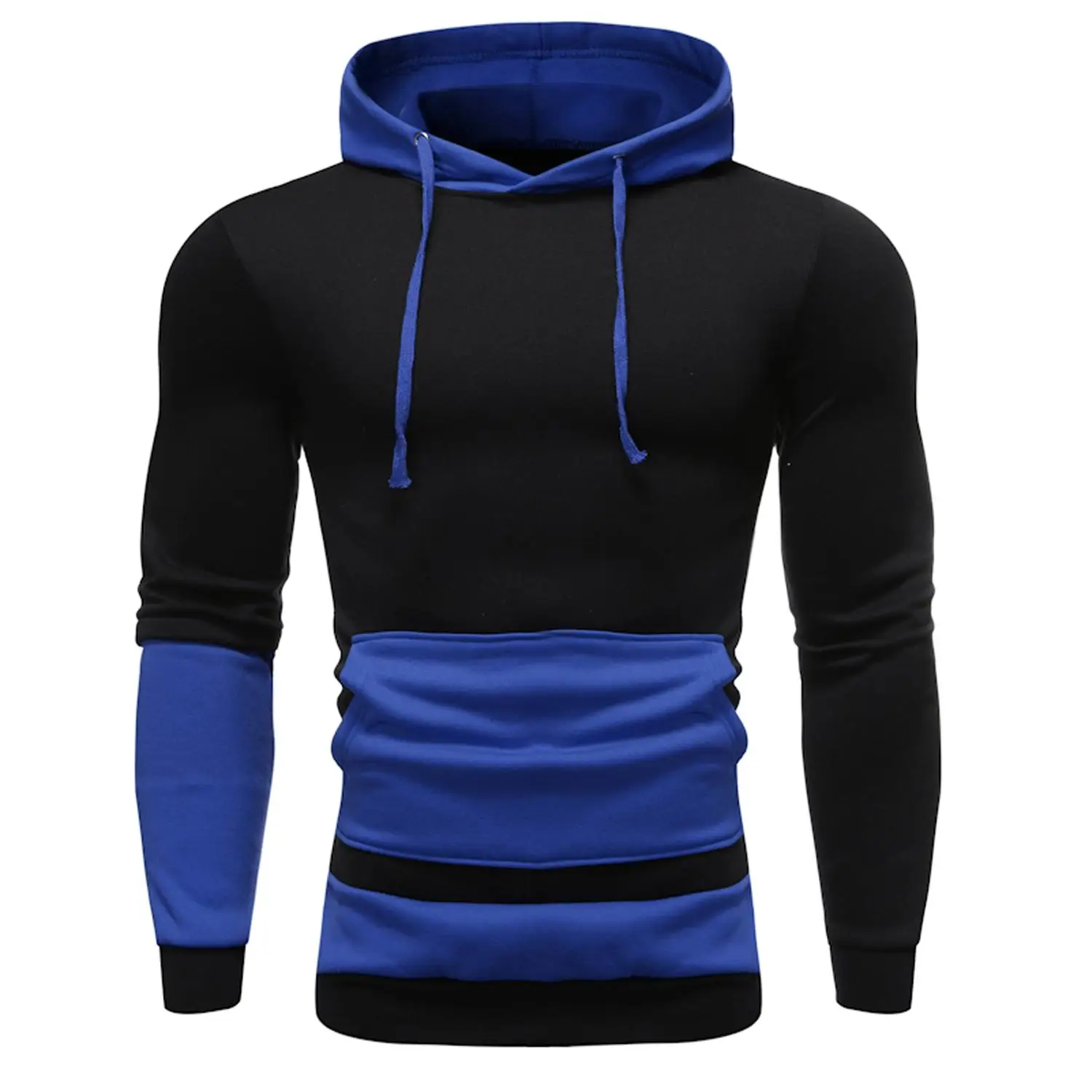 

Casual Sports Fitness Slim Hoodies Sweatshirt for Men Pullovers Tops Outwear Sportswear Tracksuit Hoody