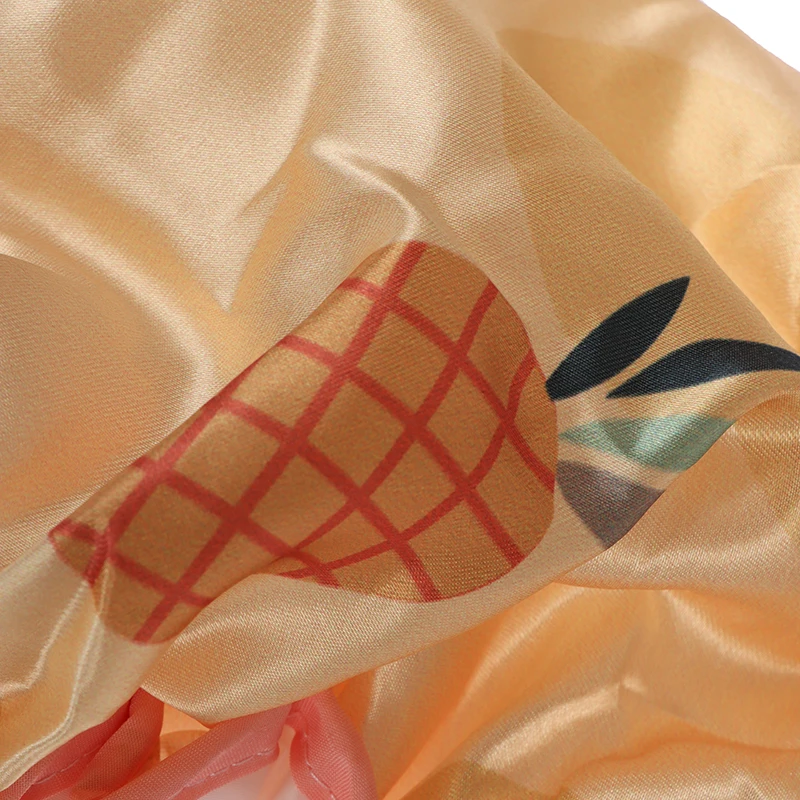 

1Pcs Women Exquisite Waterproof Bath Hat Double Layer Shower Hair Cover Women Supplies Shower Cap Bathroom Accessories