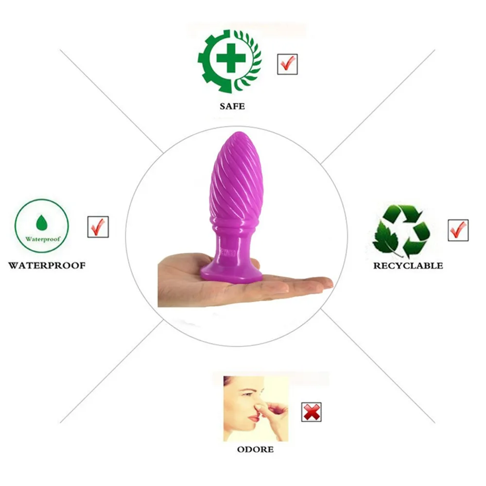 FAAK promotion cheap anal plug screw thread butt stoppe dildo woman pussy stimulat sex toy for wome erotic fetish | Красота и