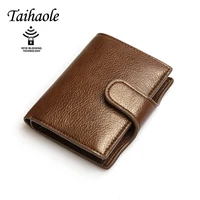 2020 new slim wallet pu leather pouch for card wallet rfid blocking men and women card holder for travel 5 colors
