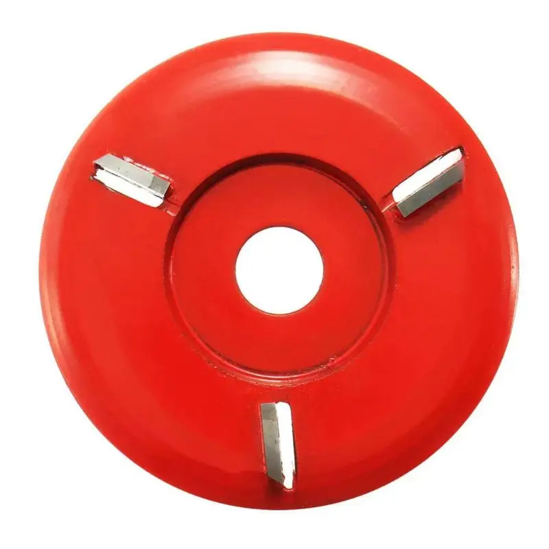 

Red Angle Grinder Curved Blade 90mm Diameter Woodcarving Disc Attachment Rotary 69HF