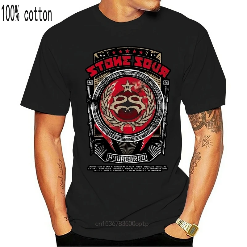 

New Stone Sour 'Hydrograd' T-Shirt - 2021 & Official! Popular Tagless Tee Shirt