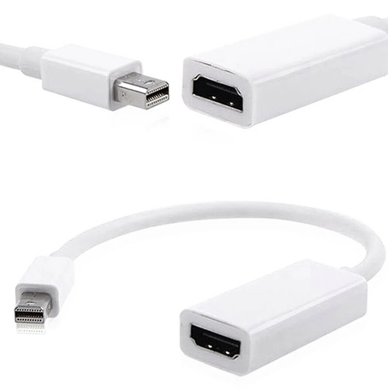 Переходник с Mini DP на HDMI совместимый кабель адаптер мини порт дисплея Порт для Apple