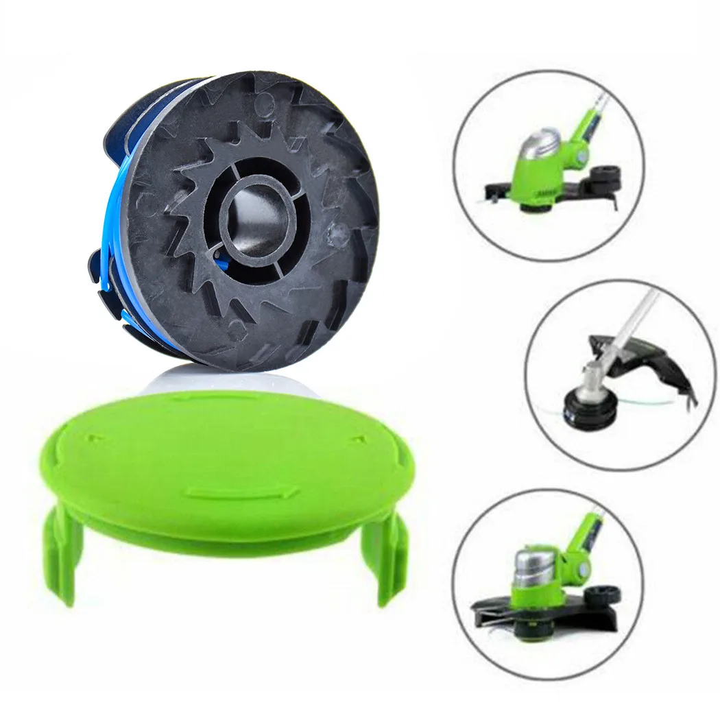 

Spool Line Cover Set For RYOBI RLT6130 MC489 Grass Trimmer Strimmer Lawn Mower Garden Tools Parts