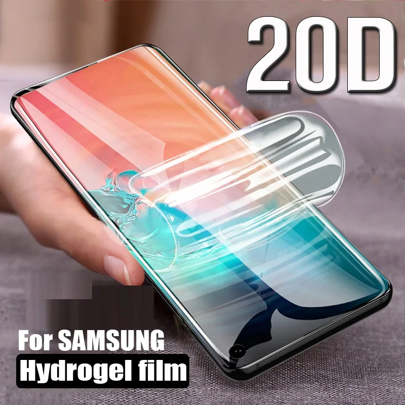 Защитная Гидрогелевая пленка для Samsung Galaxy S7 S6 S5 S4 S3 mini Note 5 4 3 защитная