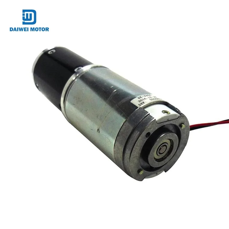 С низкой ценой капельная щетка 24 вольт постоянный ток планетарный редуктор мотор