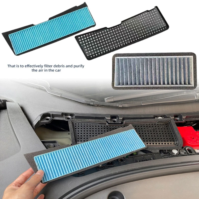

Car Air Flow Vent Filter Cover Trim Auto For Tesla Model 3 Model3 2021 Anti-Blocking Air Conditioning Air Inlet Intake