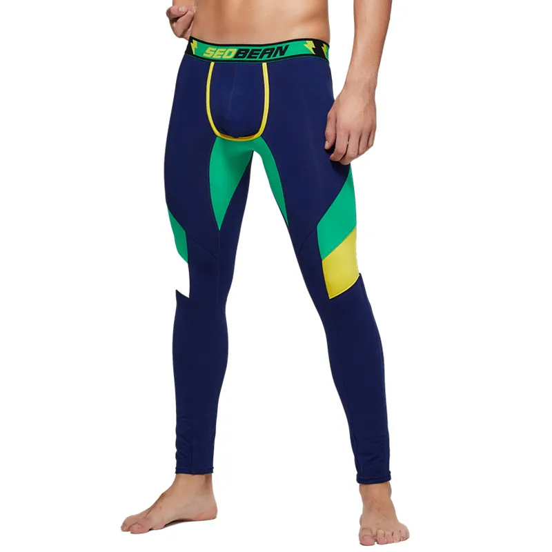 Мужские кальсоны Fanceey теплое нижнее белье для осени и зимы мужские леггинсы