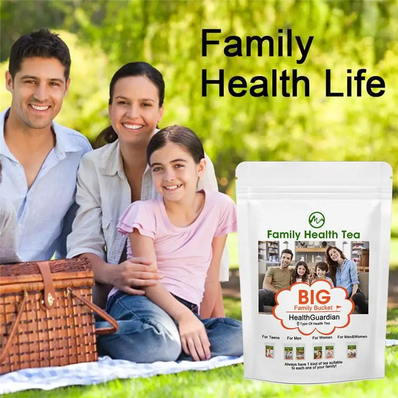 Семейный здоровый чай Minch чистый натуральный детоксикационный для плоского