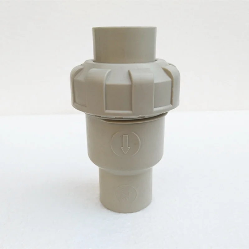 

PPH hot melt check valve one-way valve Plastic check valve Stop valve id 20mm-63mm 1 Pcs