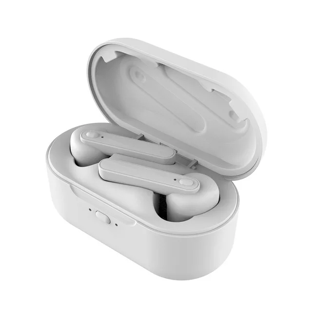 OTTWN Горячее предложение стиль TWS 5,0 Bluetooth наушники Спорт Водонепроницаемый бас стерео 2600 мАч большой емкости зарядки беспроводные наушники - Цвет: Белый