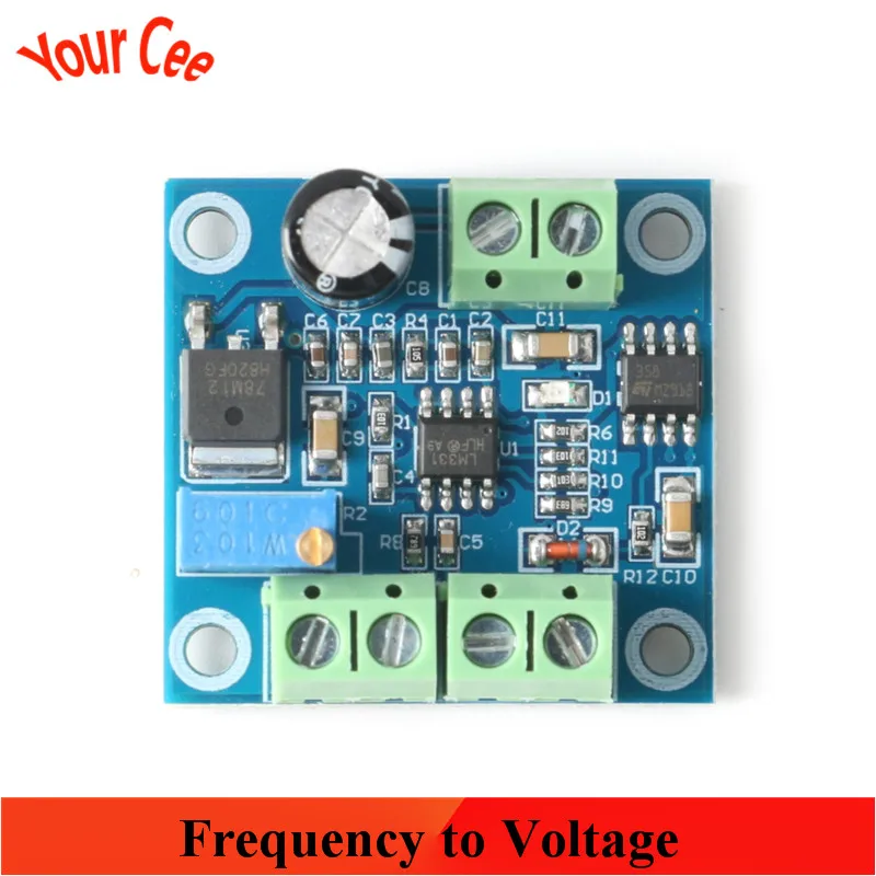 Преобразователь частоты/напряжения модуль преобразователя частоты 0 1 кГц до 10 В