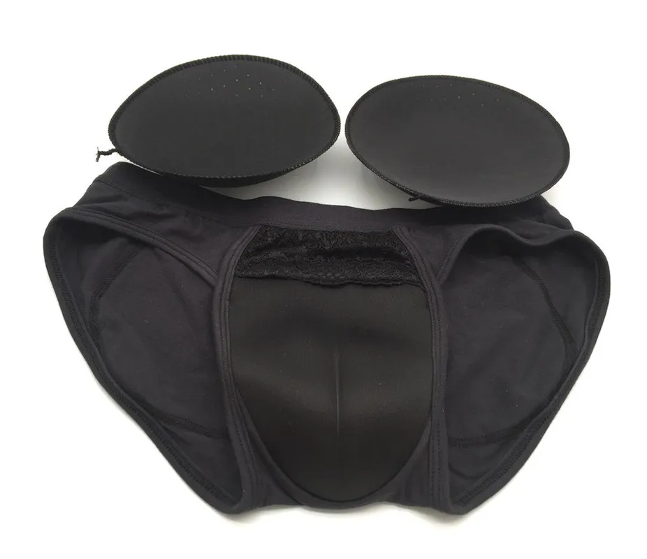 Женские трусики в стиле трансгендеров с эффектом пуш-апа | Тематическая одежда и