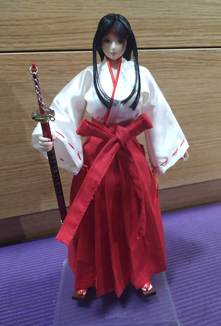 Фигурка в масштабе 1:6 Одежда для кукол костюм японского самурая кимоно 12 дюймов