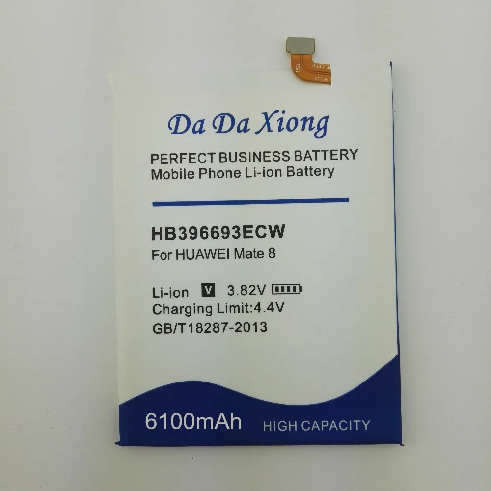 6100mAh HB396693ECW Аккумулятор для Huawei Mate 8 NXT AL10 TL00 CL00 DL00 mate8|battery for huawei|battery forbatteries batteries |