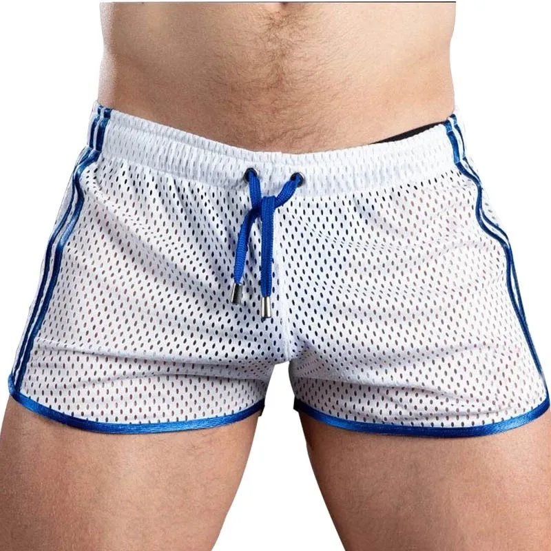 Pantalones cortos deportivos de secado rápido para hombre, ropa de gimnasio, entrenamiento, culturismo, novedad de 2022