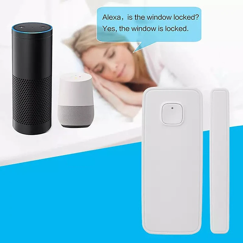 

Tuya Wifi Infrared Detector Door and Window Alarm Smart Life Notification Alerts Alexa Google IFTTT 3 in 1 Set