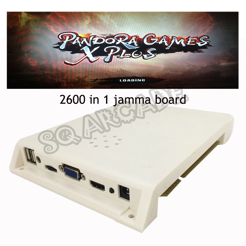 2600 в 1 Jamma настольная Игровая приставка Pandora X Plug Поддержка VGA CGA HDMI выход 2D 3D игры PCB