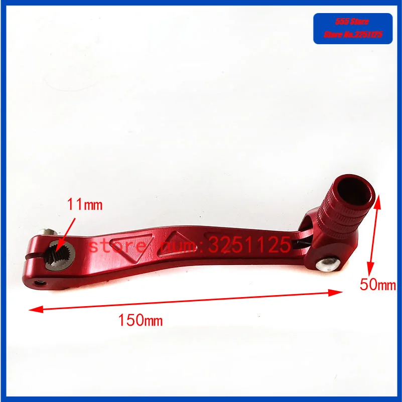 Рычаг переключения передач для мотоцикла алюминиевый складной подходит Kayo Apollo