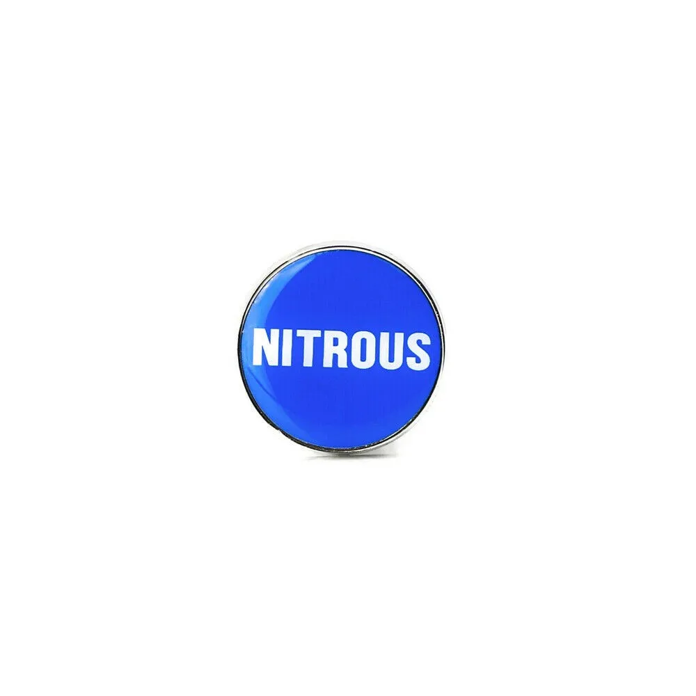 

Blue \\\\\\\"NITROUS\\\\\\\" Push Button Car Cigaret Lighter Replace Universal Replacement Parts For Car Cigarette Lighter